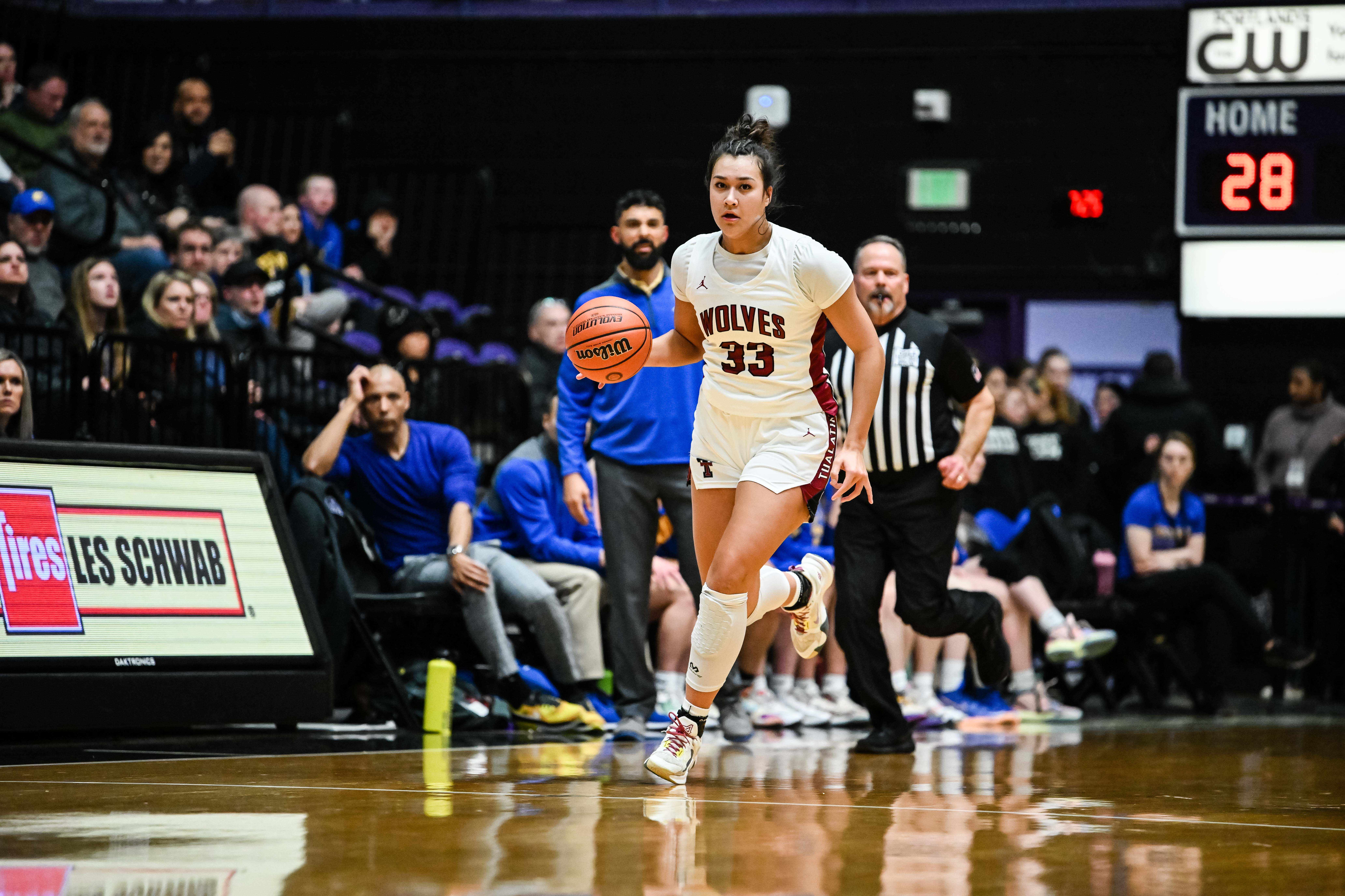 Barlow Tualatin 6A Oregon girls basketball quarterfinal Naji Saker -88